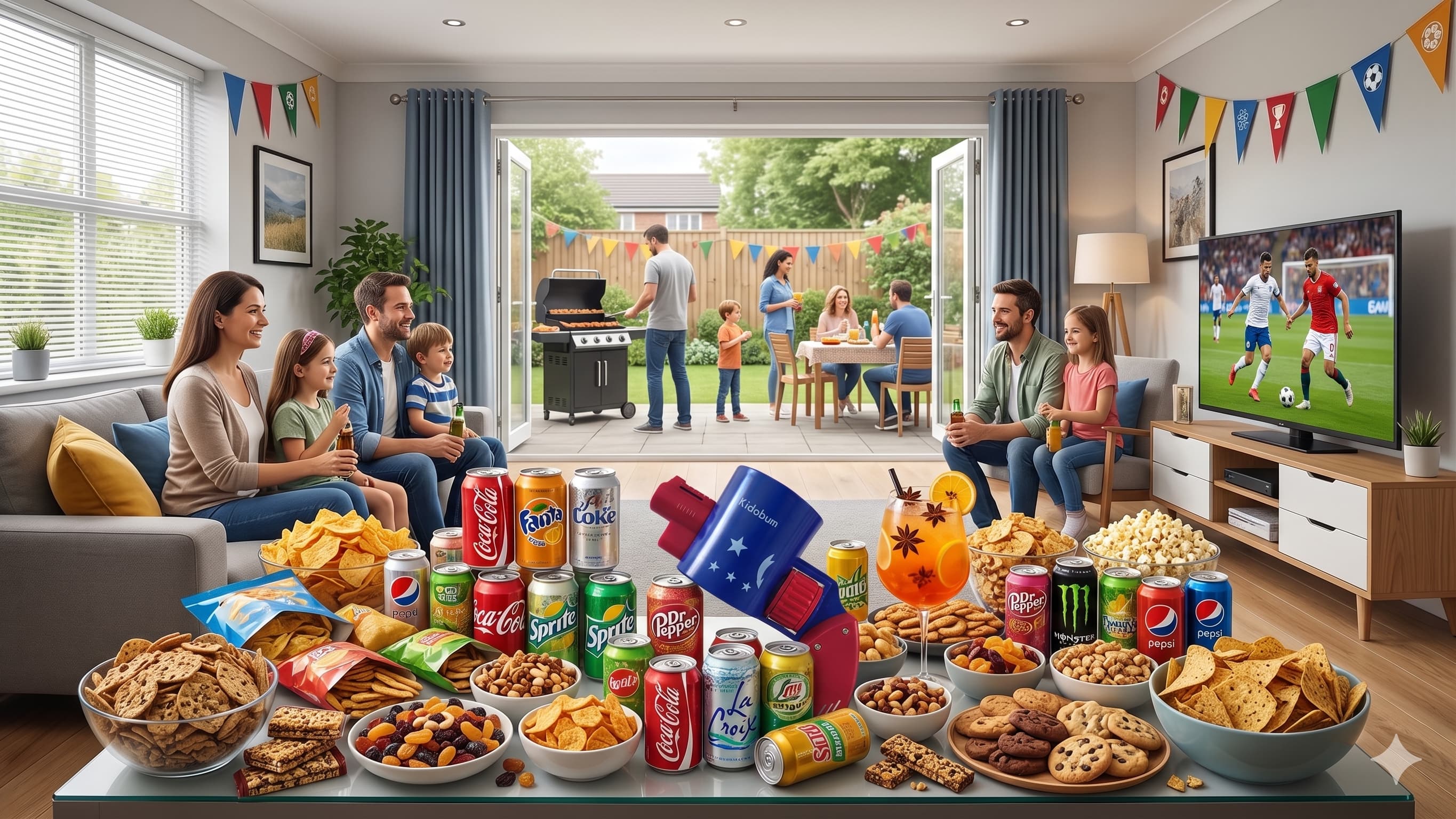 Dry World Cup Watch Party: Kidobum Inclusive Non-Alcoholic Games for Adults & Families