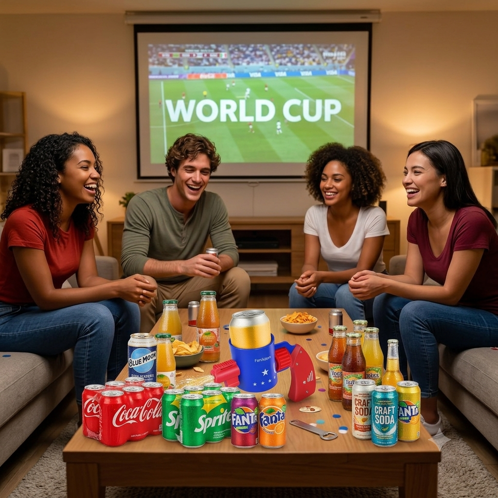 Only 4 People for the Big Match? High-Energy World Cup Drinking Games for 4-Player Groups