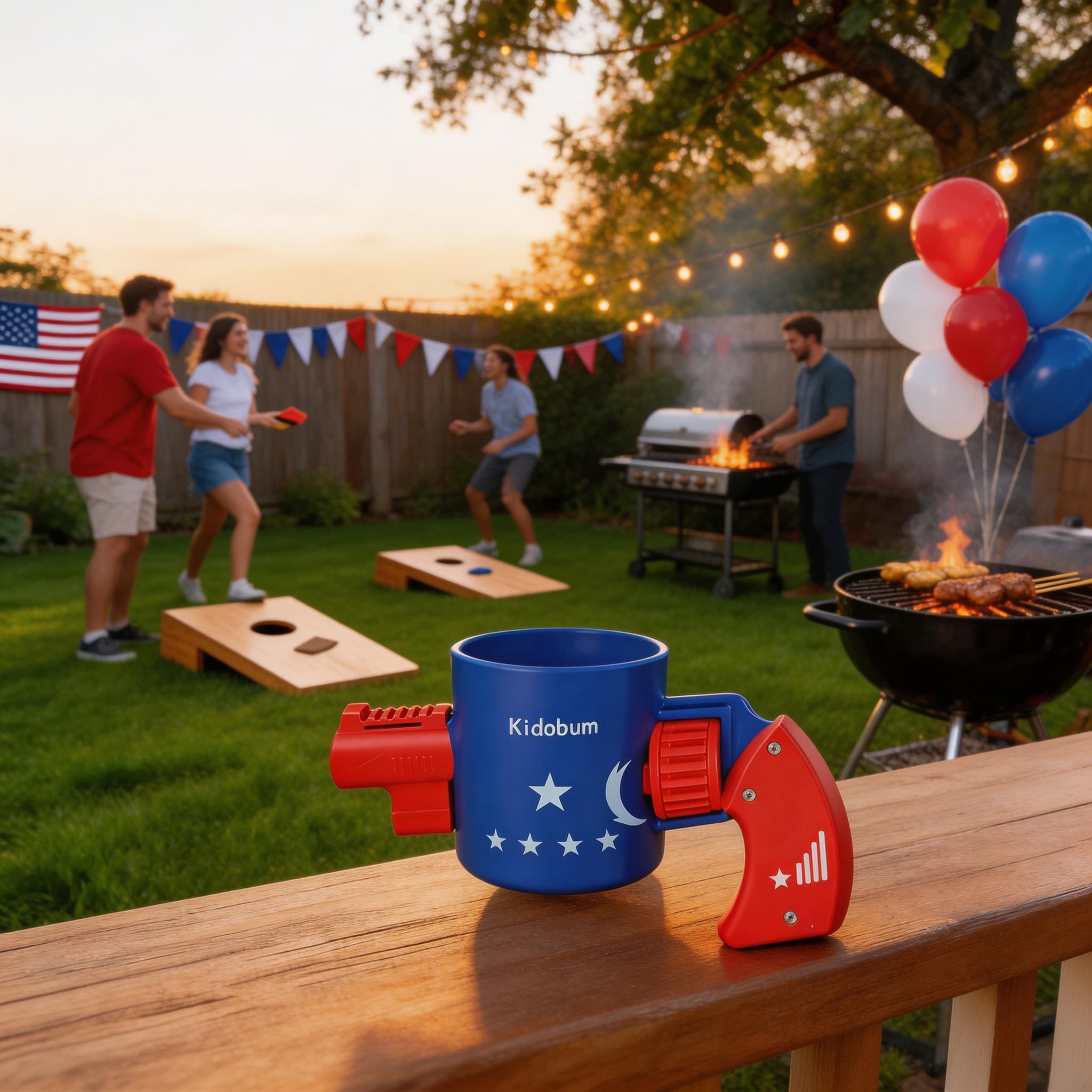 2026 Summer Holiday Hosting: Kidobum Shotgun Roulette for 4th of July & Labor Day Parties